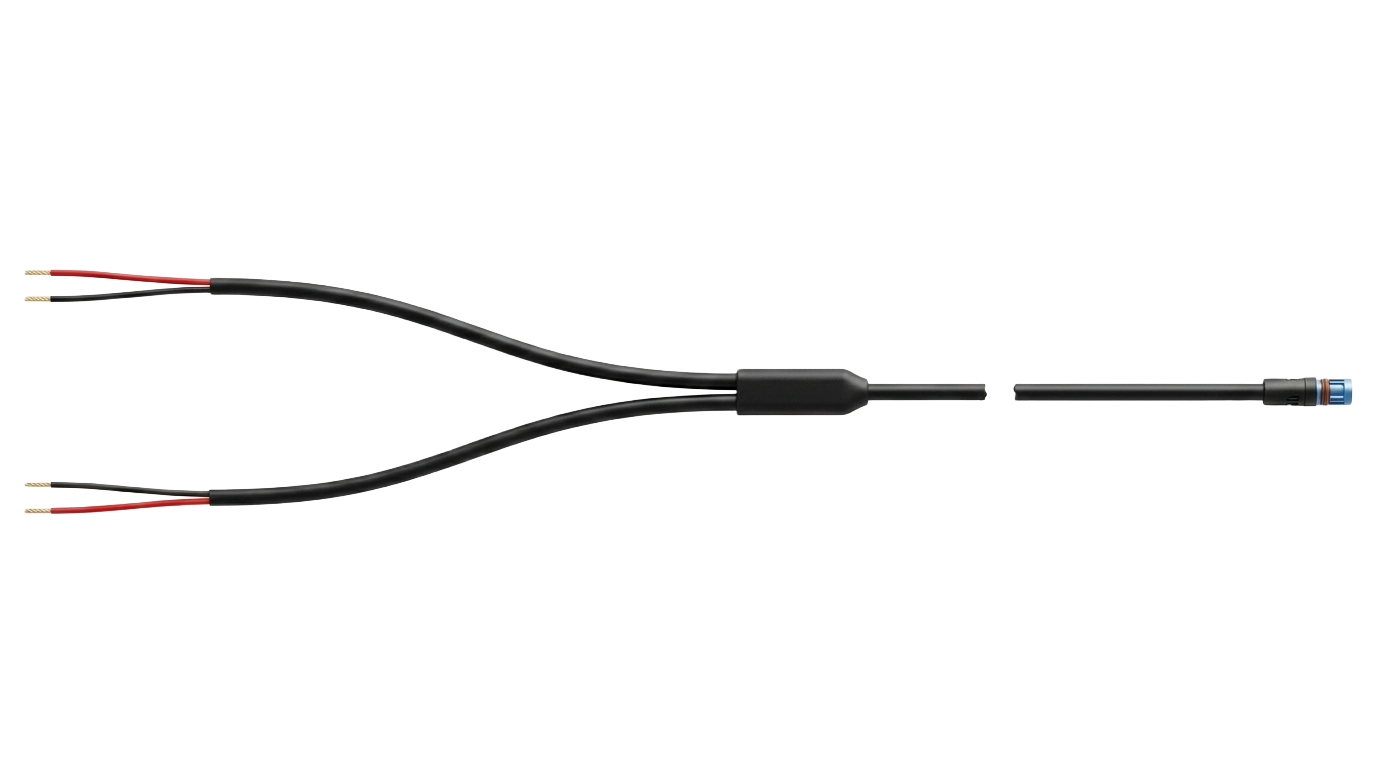 E-Bike-Y-Lichtkabel kompatibel mit Avinox, Art.-Nr. YCHG01c30b-Fes